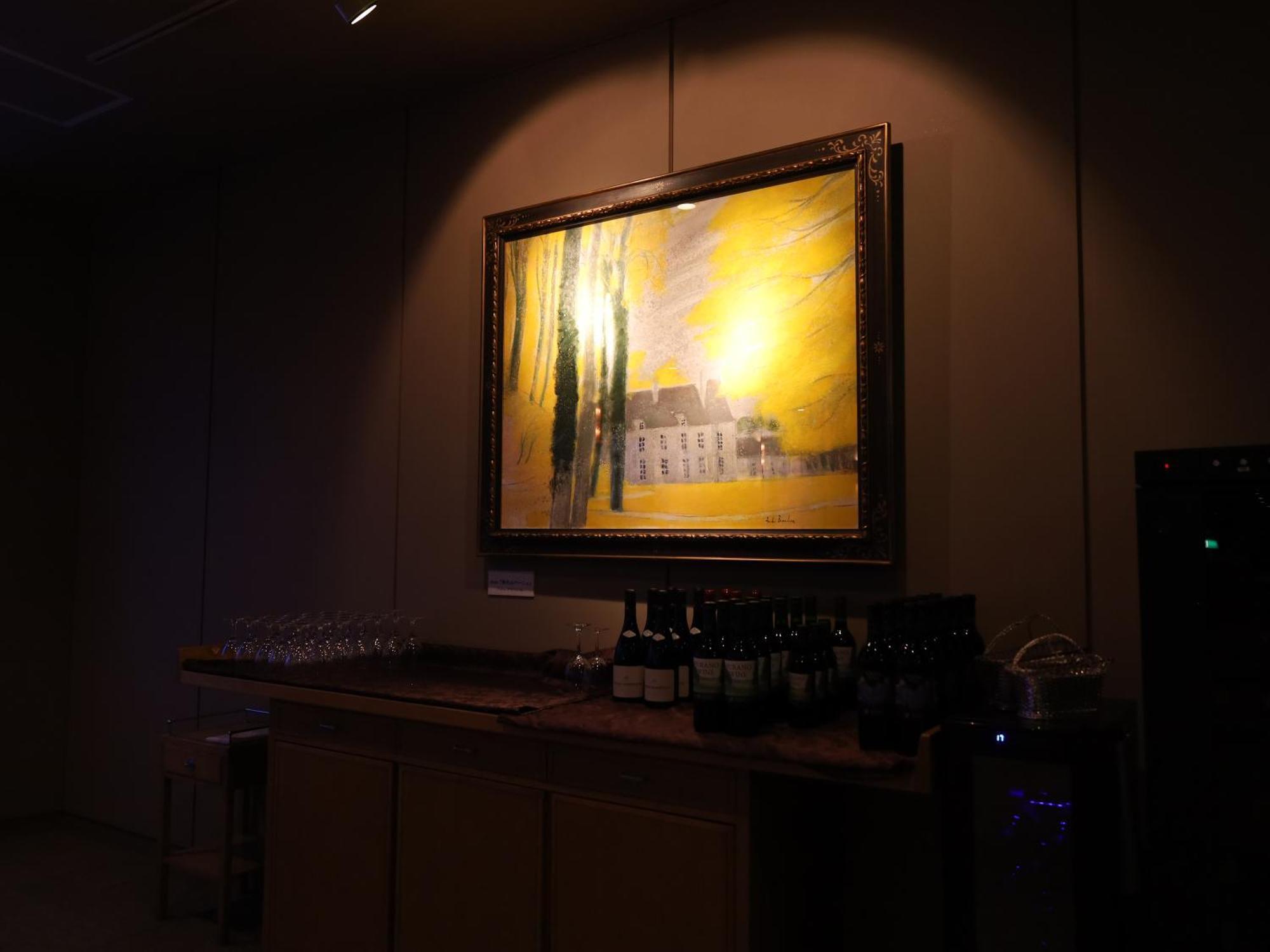 Shin Furano Prince Hotel Nakafurano Exterior foto A painting by the artist