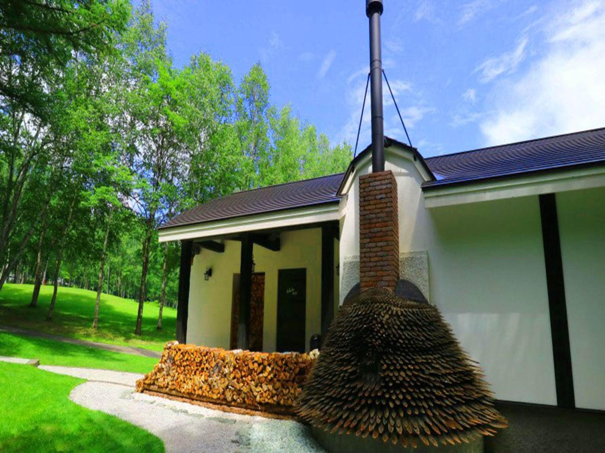 Shin Furano Prince Hotel Nakafurano Exterior foto The sauna at the Finnish National Museum of Forestry