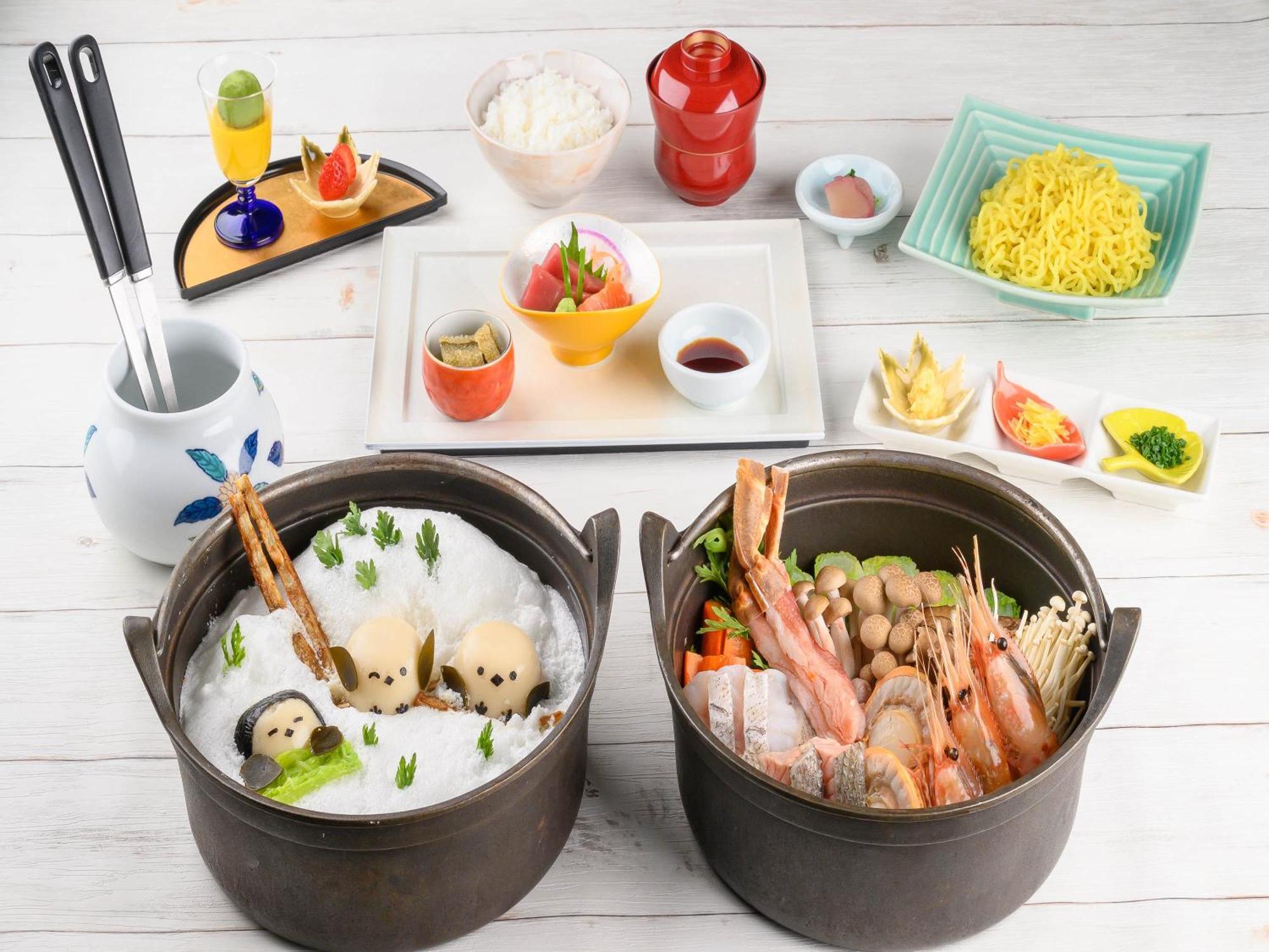 Shin Furano Prince Hotel Nakafurano Exterior foto A hot pot
